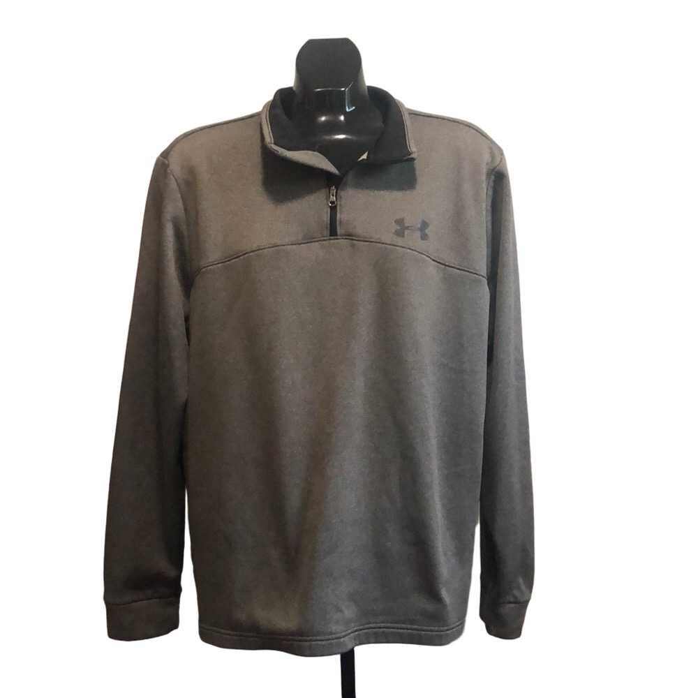 Under Armour Charcoal Quarter-Zip Pullover